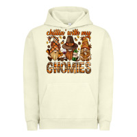 Pigment Pistachio chilling with my gnomies bbs Urban Hoodie - BundleAndBundleShop