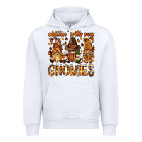 White chilling with my gnomies bbs Urban Hoodie - BundleAndBundleShop