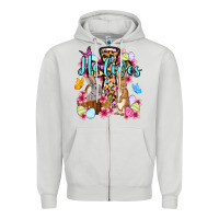 Dove Grey Easter Day He lives Zipper Hoodie - OliviaCreatesArt