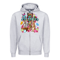 Heather Grey Easter Day He lives Zipper Hoodie - OliviaCreatesArt