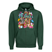 Sports Green Easter Day He lives Zipper Hoodie - OliviaCreatesArt