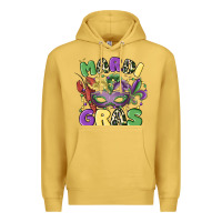 Antique Gold mardi gras Premium Hoodie - MaliasSmallBusiness