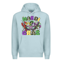 Blue Mist mardi gras Premium Hoodie - MaliasSmallBusiness