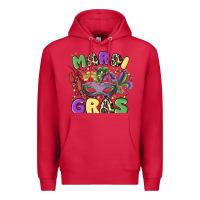Cardinal mardi gras Premium Hoodie - MaliasSmallBusiness