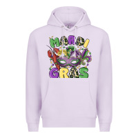 Lilac mardi gras Premium Hoodie - MaliasSmallBusiness