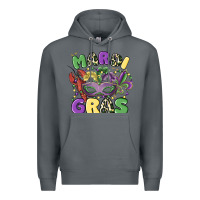 Rock mardi gras Premium Hoodie - MaliasSmallBusiness