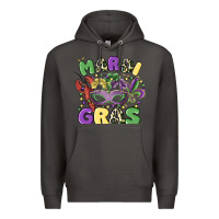 Smoke mardi gras Premium Hoodie - MaliasSmallBusiness