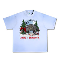 Grape Ice greetings of the season y'all with armadillo Urban Heavy Tee - BarkalooDesign