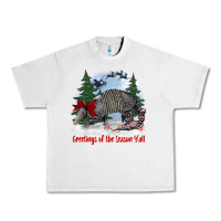 Lunar Rock greetings of the season y'all with armadillo Urban Heavy Tee - BarkalooDesign