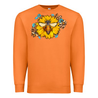 Carrot bee sunflower leopard Premium Sweatshirt - AdoDesignShop