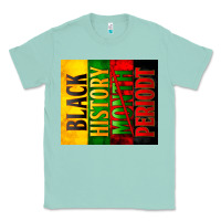 Seafoam Black History Month periodt Classic Tee - Zillion Design Studio