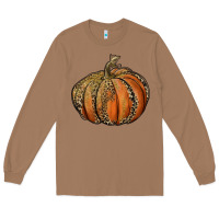 Toasted Coconut leopard pumpkin Long Sleeve Tee - RanaPortraitStore