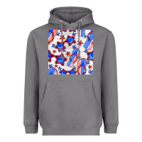 Storm 4th of july flip flops seamless pattern Heavyweight Hoodie - BundleAndBundleShop