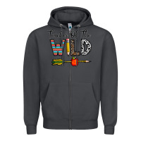 Smoke teacher of the wild Zipper Hoodie - CowhideDigitalArt