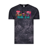 Cloud Black handmade with love Vintage Tee - RanaPortraitStore