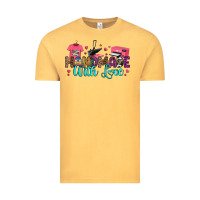Vintage Mustard handmade with love Vintage Tee - RanaPortraitStore