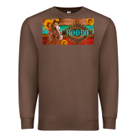 Chestnut aztec horse cactus and sunflowers license plate template Premium Sweatshirt - Artiststas