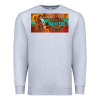 Heather Grey aztec horse cactus and sunflowers license plate template Premium Sweatshirt - Artiststas