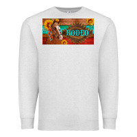 Oatmeal Heather aztec horse cactus and sunflowers license plate template Premium Sweatshirt - Artiststas