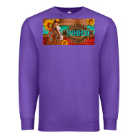 Purple aztec horse cactus and sunflowers license plate template Premium Sweatshirt - Artiststas