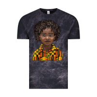Cloud Black black boy Vintage Tee - BarkalooDesign