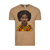 Vintage Coffee black boy Vintage Tee - BarkalooDesign