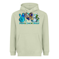 Matcha peace love winter ado Heavyweight Hoodie - AdoDesignShop