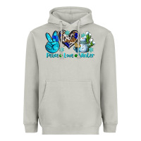 Moon Dust peace love winter ado Heavyweight Hoodie - AdoDesignShop