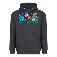 Smoke peace love winter ado Heavyweight Hoodie - AdoDesignShop