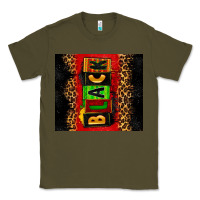 Army Green Black Classic Tee - Zillion Design Studio