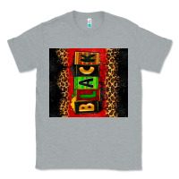 Heather Grey Black Classic Tee - Zillion Design Studio