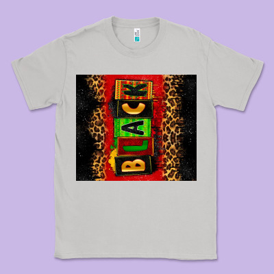 Black Classic Tee Designed By Zillion Design Studio