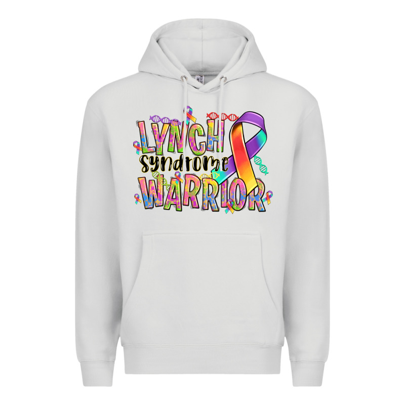 Lynch Syndrome Warrior Premium Hoodie by NancyCooperArtShop | Teevron
