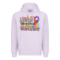 Lilac lynch syndrome warrior Premium Hoodie - NancyCooperArtShop