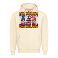 Sandshell usa gnome Zipper Hoodie - HRA Design Shop