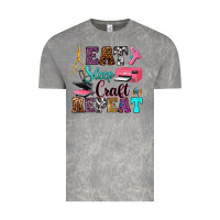 Cloud Rock eat sleep craft repeat Vintage Tee - RanaPortraitStore