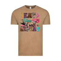 Vintage Coffee eat sleep craft repeat Vintage Tee - RanaPortraitStore