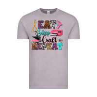 Vintage Zinc eat sleep craft repeat Vintage Tee - RanaPortraitStore