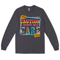Smoke caution i really don't care Long Sleeve Tee - Zillion Design Studio