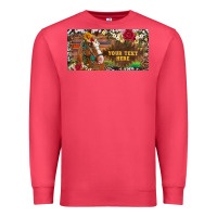 Cardinal (preview)western turquoise gemstone horse cowhide leopard floral backg Premium Sweatshirt - Artiststas