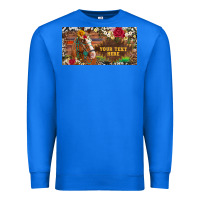 True Royal (preview)western turquoise gemstone horse cowhide leopard floral backg Premium Sweatshirt - Artiststas