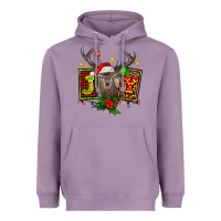 Lavender joy with reindeer ado Heavyweight Hoodie - AdoDesignShop