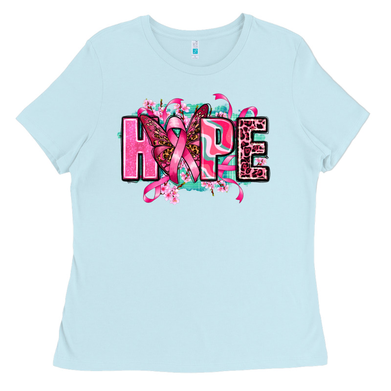 Hope With Butterfly's Ladies Tee by AdoDesignShop | Teevron