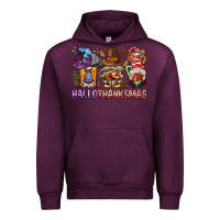 Mauve Wine hallothanksmas gnomies bbs Urban Hoodie - BundleAndBundleShop