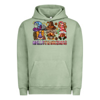 Pigment Oil Green hallothanksmas gnomies bbs Urban Hoodie - BundleAndBundleShop