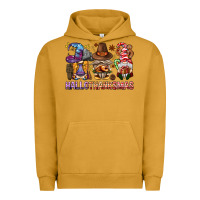 Pigment Peanut Butter hallothanksmas gnomies bbs Urban Hoodie - BundleAndBundleShop