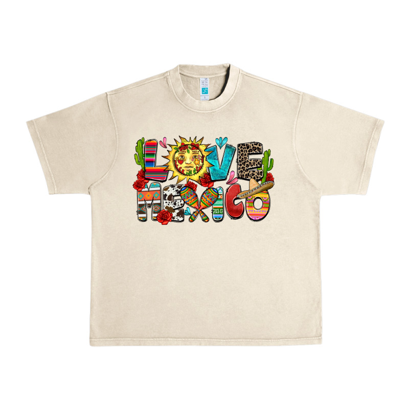 Love Mexico Urban Heavy Tee by Zillion Design Studio | Teevron