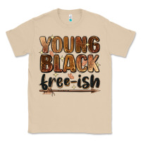 Mushroom Young black free-ish Classic Tee - Zillion Design Studio