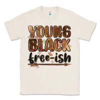 Natural Young black free-ish Classic Tee - Zillion Design Studio