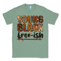 Sage Young black free-ish Classic Tee - Zillion Design Studio